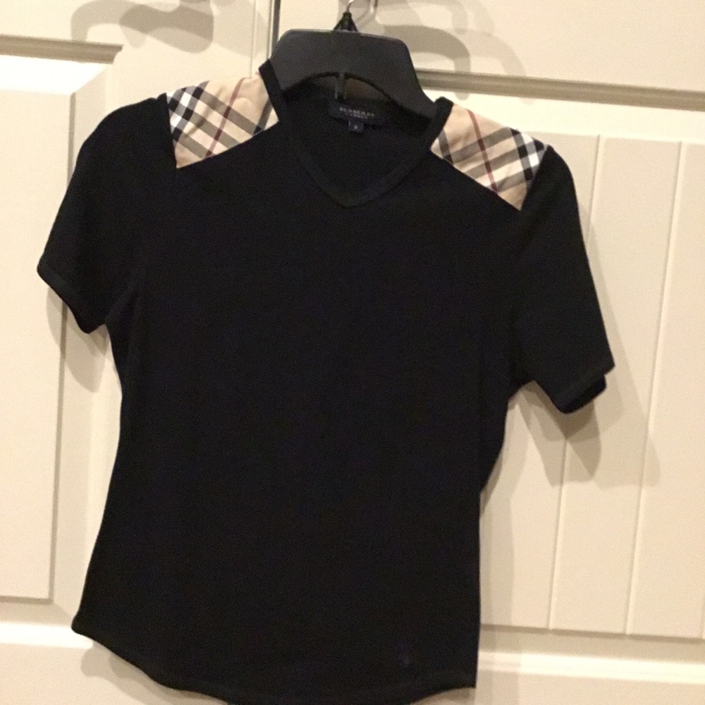 Black Berberry T-shirt V-neck